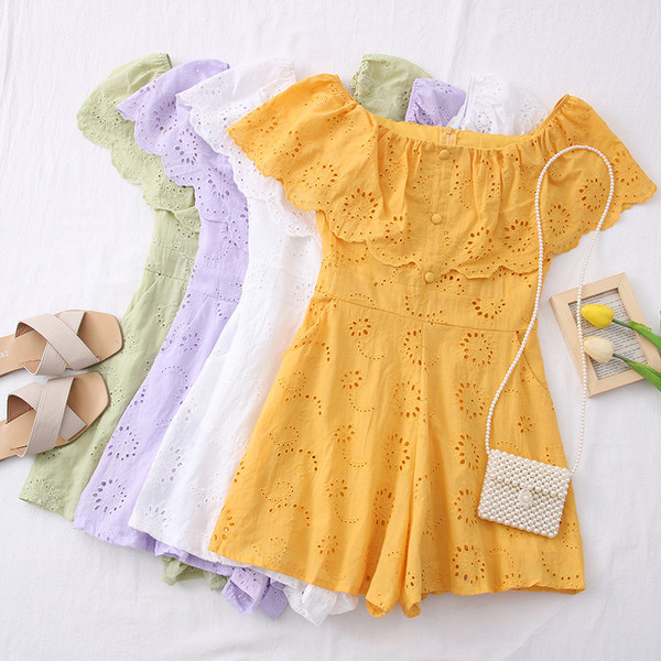 Új modell női overál csupasz váll