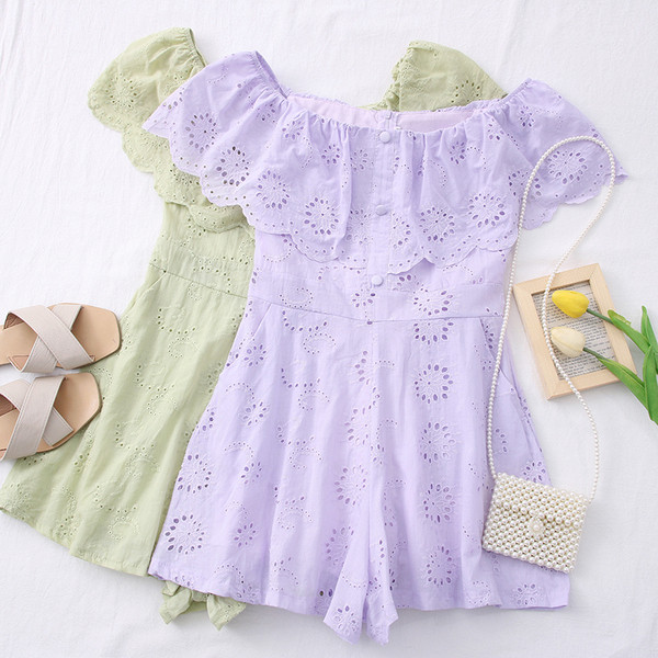 Új modell női overál csupasz váll