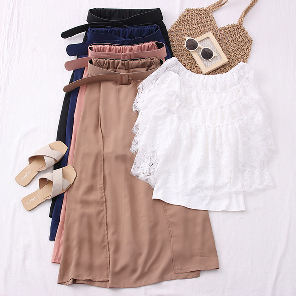 Kétrészes szoknya + melltartó női szett