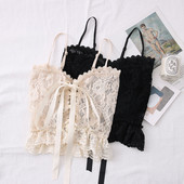 Uue mudeli pitsiline naiste peenikeste rihmadega topp