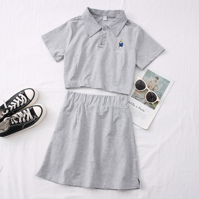 Naiste vabaaja komplekt kahest osast lühikesed püksid + pluus