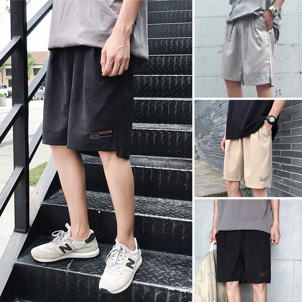 Suvised meeste lühikesed püksid 3/4 pikkusega