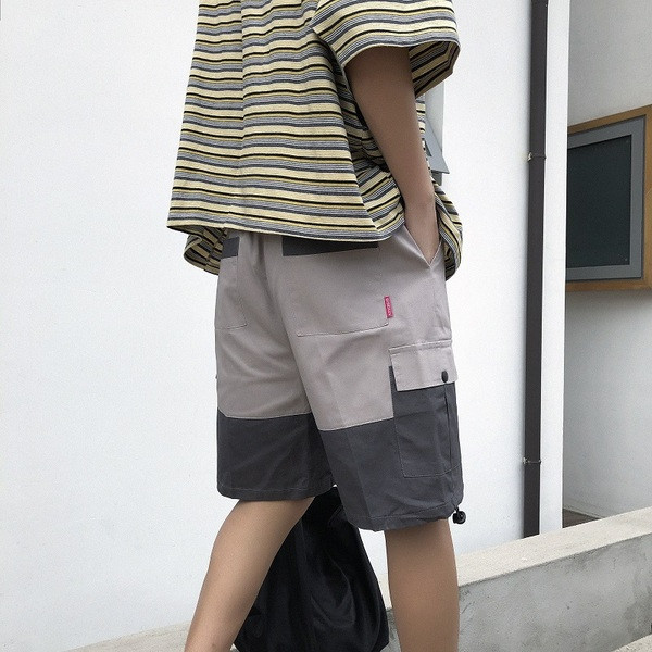 Vasaras 3/4 bikses ar sānu kabatām