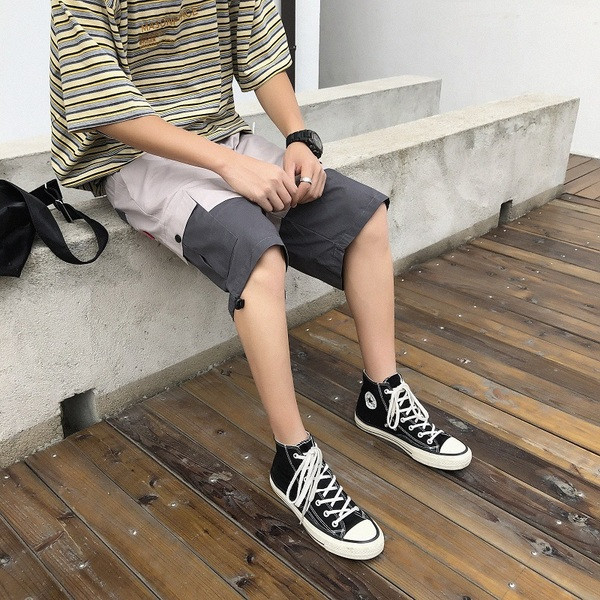 Vasaras 3/4 bikses ar sānu kabatām