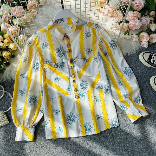 Új modell elegáns női ing kövekkel, két színben