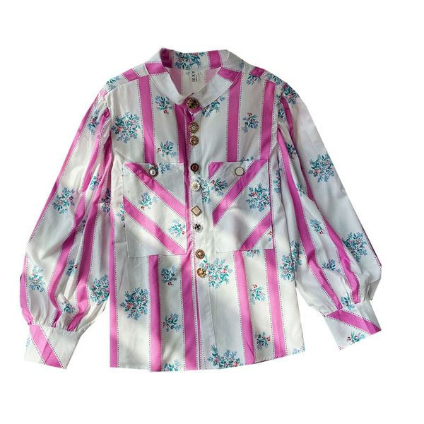 Új modell elegáns női ing kövekkel, két színben