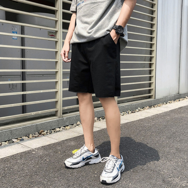 Pantaloni casual 3/4 model lat