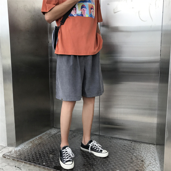 Nyári 3/4-es rövidnadrág elasztikus derékbőséges modellel