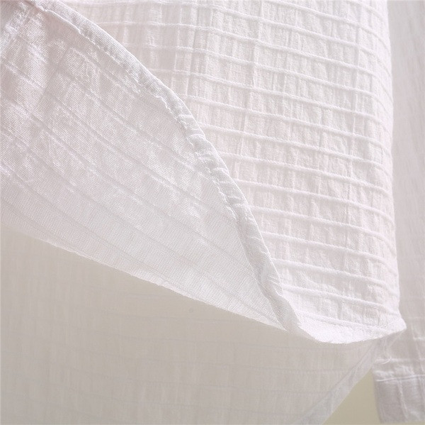 Naiste vabaaja särk nööpidega valge