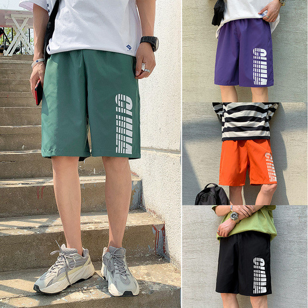 Tavalised 3/4 lühikesed püksid kirjadega