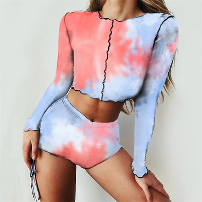 Modern női szett kétrészes nadrág + blúz