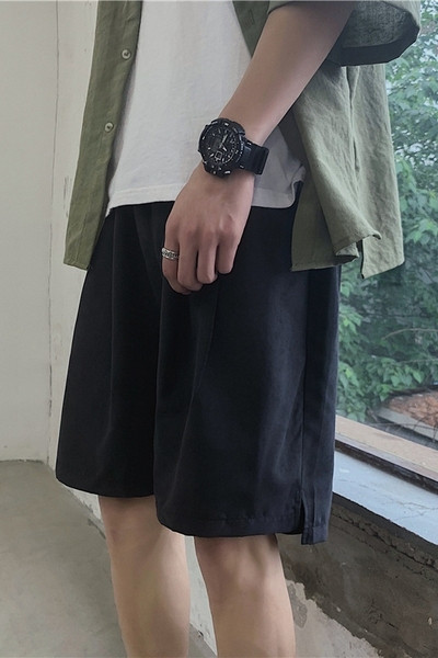 Meeste põlvini vabaaja lühikesed püksid