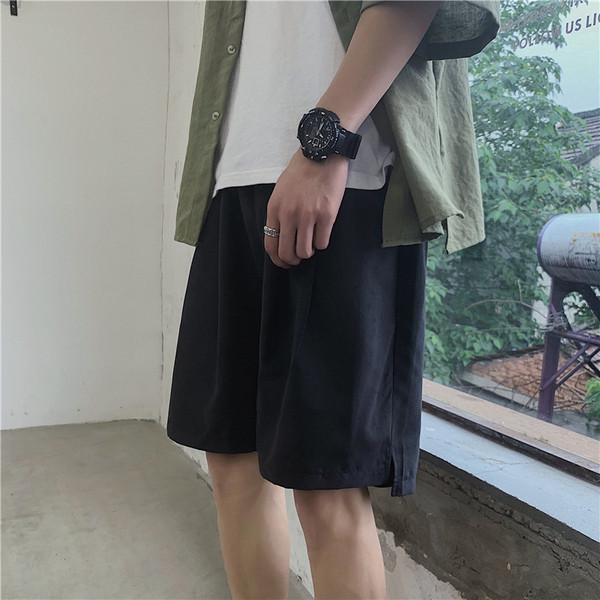 Meeste põlvini vabaaja lühikesed püksid