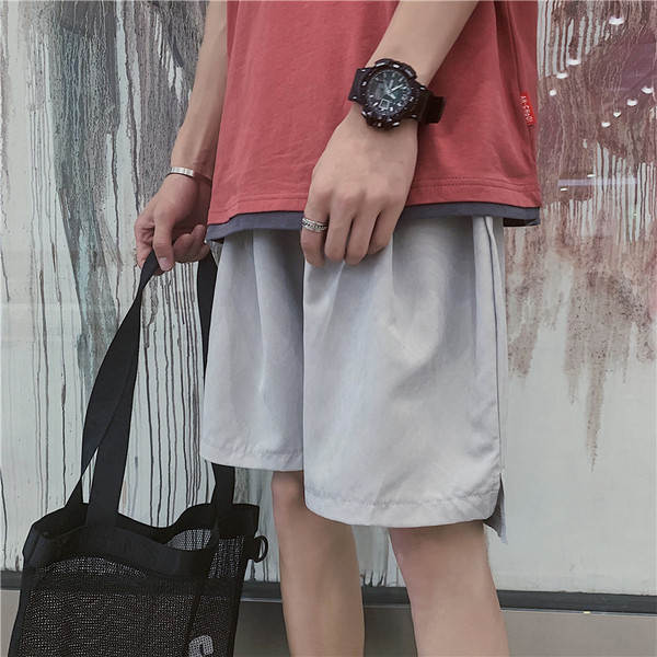 Meeste põlvini vabaaja lühikesed püksid