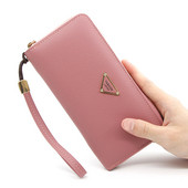 Női pénztárca eko bőrből, cipzárral