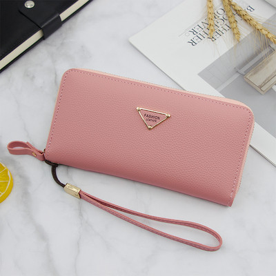 Női pénztárca eko bőrből, cipzárral