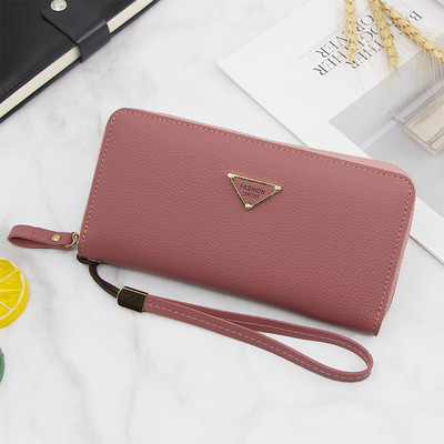 Női pénztárca eko bőrből, cipzárral