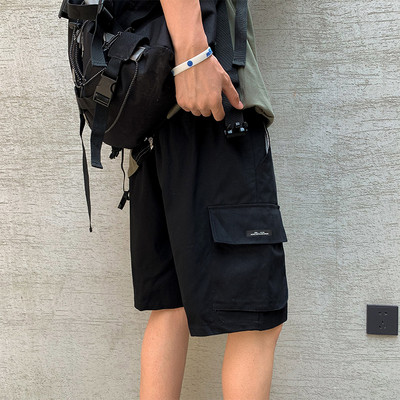 Pantaloni casual 3/4 cu buzunare model late