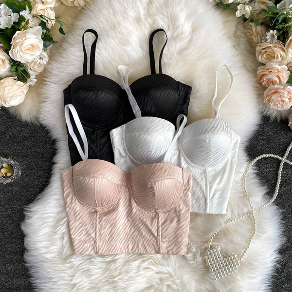 Naiste stiilne peenikeste rihmadega rinnakas