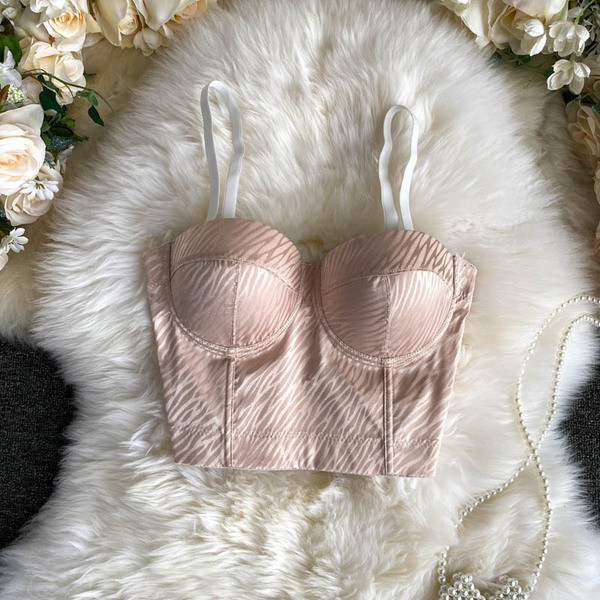 Naiste stiilne peenikeste rihmadega rinnakas