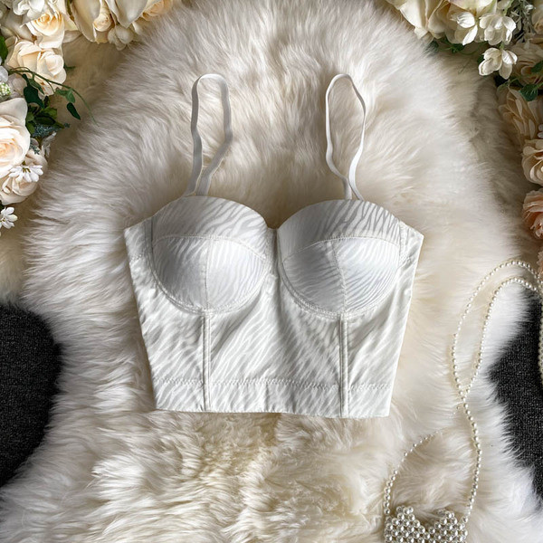 Naiste stiilne peenikeste rihmadega rinnakas