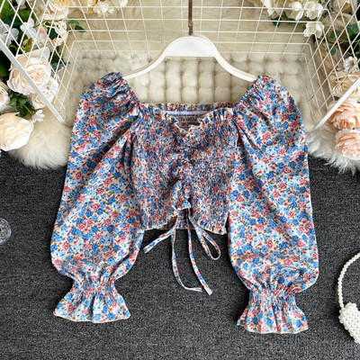 Lillemustri ja lipsudega vabaaja naiste särk