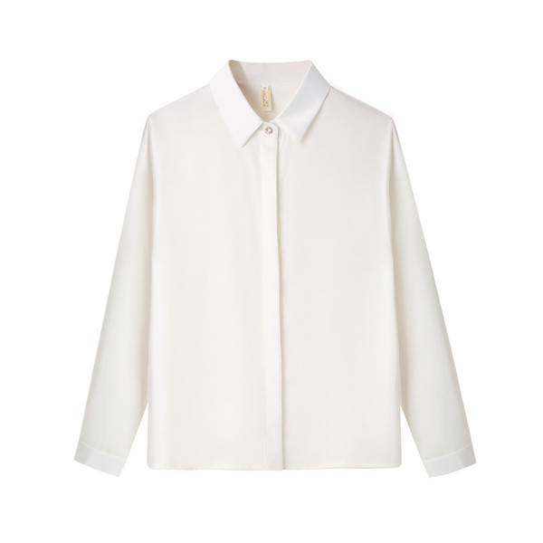 Sieviešu ikdienas krekls ar klasisku apkakli un 3/4 piedurknēm