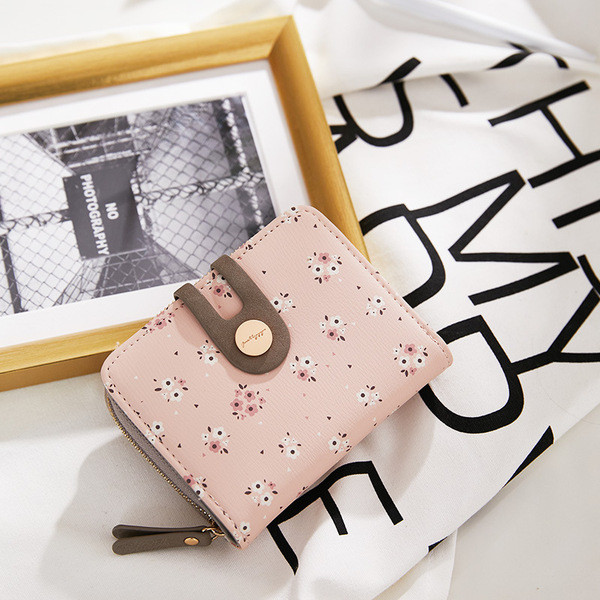 Sieviešu mazs ziedu maciņš ar rāvējslēdzēju