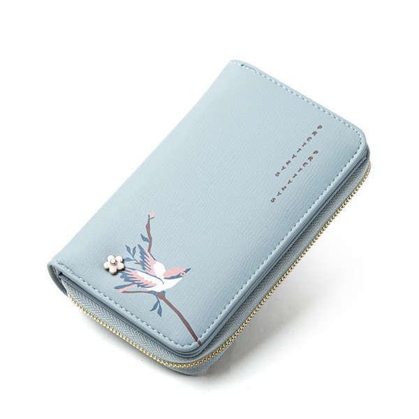 Naiste rahakott tikandi ja lukuga