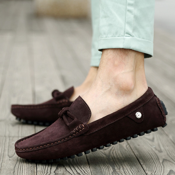 UUS mudel meeste mokassiinid öko seemisnahast tavaline mudel