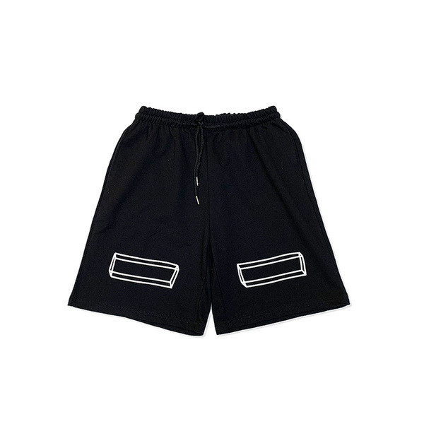 Sport-alkalmi rövidnadrág feliratokkal és 3/4 hosszúságú