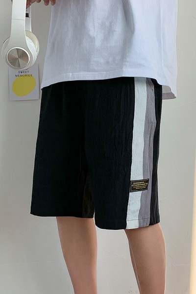 3/4 pamut rövidnadrág oldalsó szegéllyel