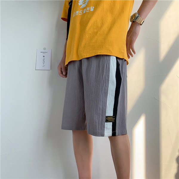 3/4 pamut rövidnadrág oldalsó szegéllyel