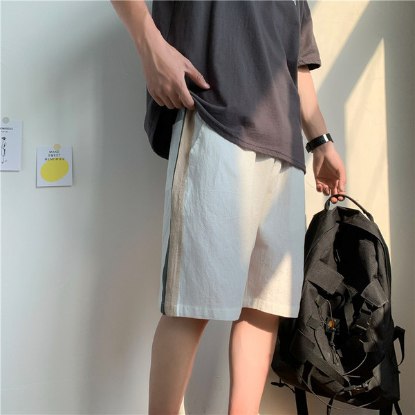 3/4 pamut rövidnadrág oldalsó szegéllyel