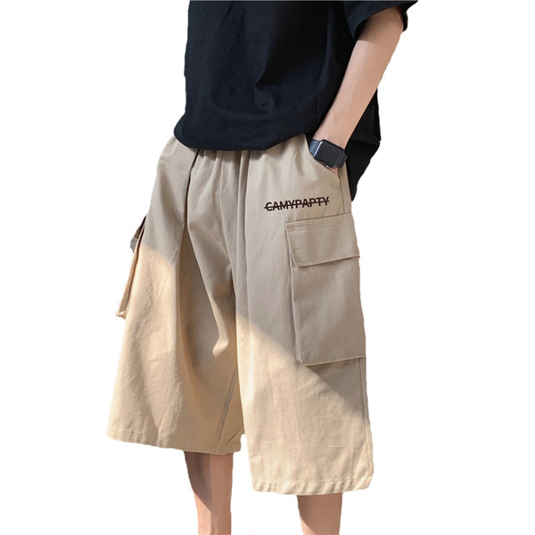 Vasaras platas cargo bikses ar 7/8 garumu