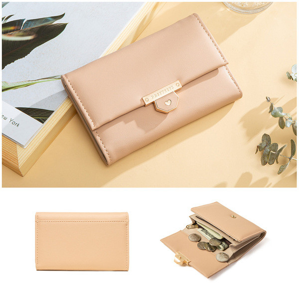 Női pénztárca érme zsebbel