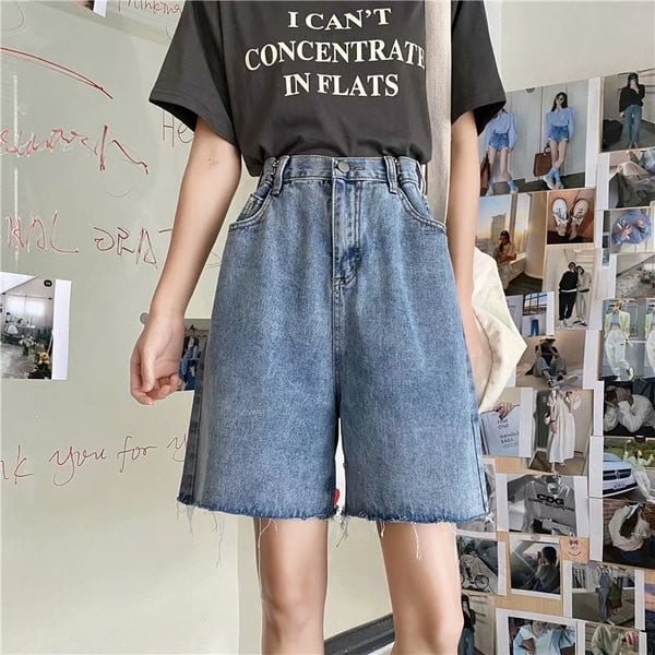 UUS mudeli naiste 3/4 püksid kõrge vöökoha ja taskutega