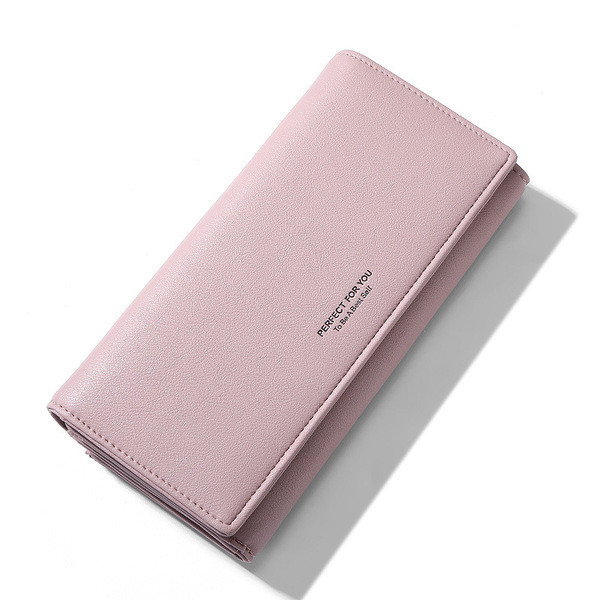 Sieviešu maks no eko ādas ar uzrakstu