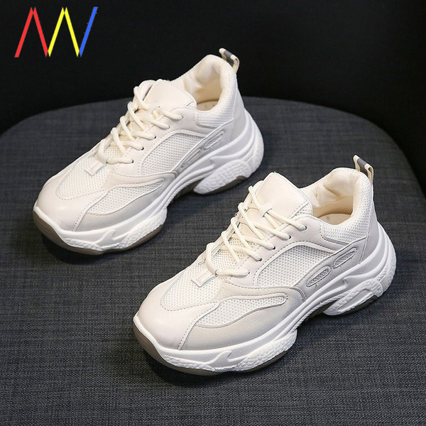 Női tornacipő eko bőrből és textilből