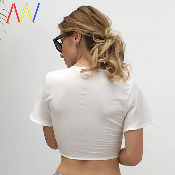 Nyári ing rövid modell, derékban nyakkendővel