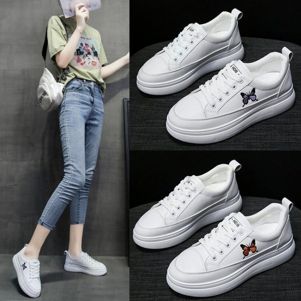 Liblikatikandiga vabaaja naiste tossud