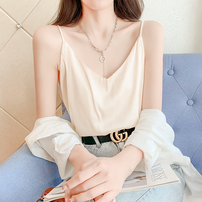 Maieu casual dama cu bretele subtiri – un model curat