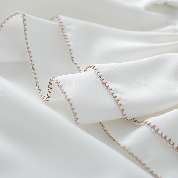 Modern női ing ovális nyakkivágással