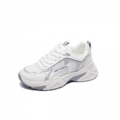 Sporty-casual γυναικεία αθλητικά παπούτσια με κορδόνια και τραχιά σόλα
