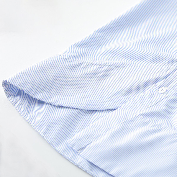 Sieviešu garais krekls ar garām piedurknēm-plats modelis