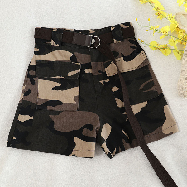 Vöö ja kõrge vöökohaga kamuflaažipüksid