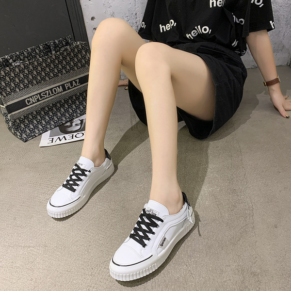 Alkalmi női tornacipő színes nyakkendőkkel