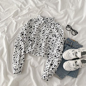 Új modell női ing hosszú ujjal és gombokkal