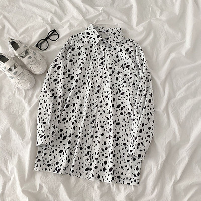 Új modell női ing hosszú ujjal és gombokkal