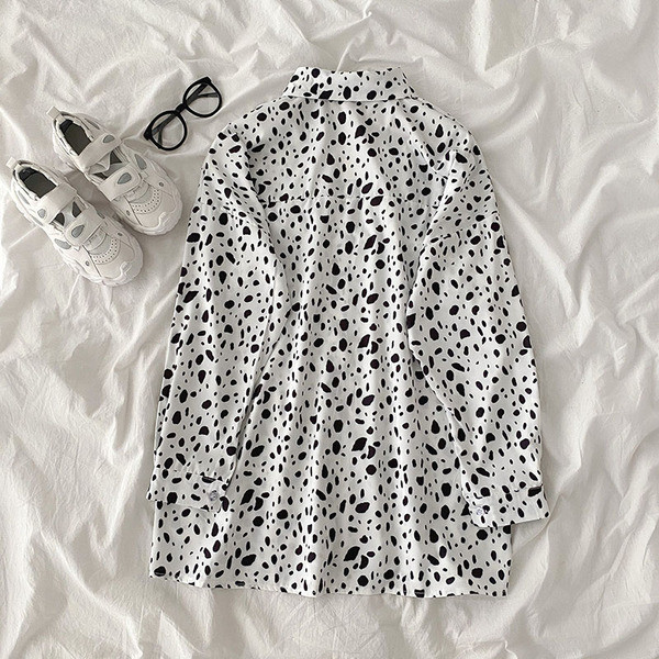 Új modell női ing hosszú ujjal és gombokkal